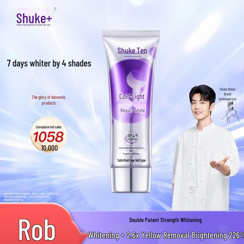 Shuke Cold Acid Ling Color Repair Whitening Toothpaste
