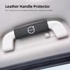Leather Car Roof Armrest Handle Protection Cover Auto Interior For New V60 V40  XC90 S60 C30 XC60 V50 V70 S90 AWD XC40 V90