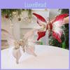 Butterfly Celebration Christmas Decor Props With Soft Fabric Party Accessories