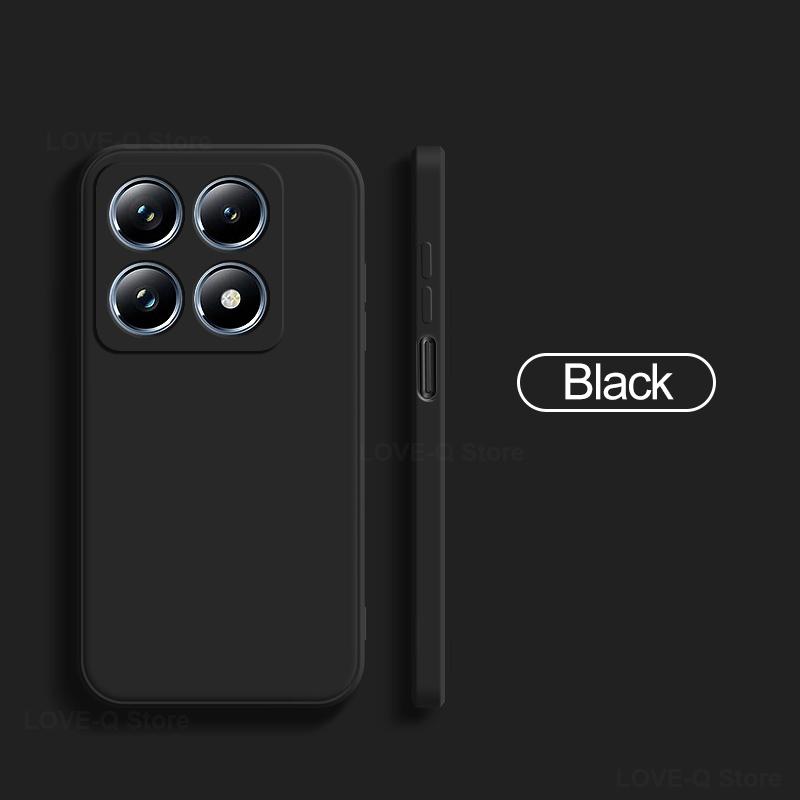 

Для Xiaomi 14T Pro Чехол Жидкий Силиконовый Чехол для Телефона Funda Для Xiaomi 14T Pro Xiao Mi 14T 14 T Mi14T Pro Мягкий Чехол TPU For Xiaomi 14T