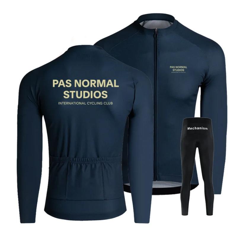

Cycling Suit Bicycle Warm Long Sleeve Fleece Overalls Ring French Equipment 2026 Autumn Breathable Cycling Suit Set 5XL