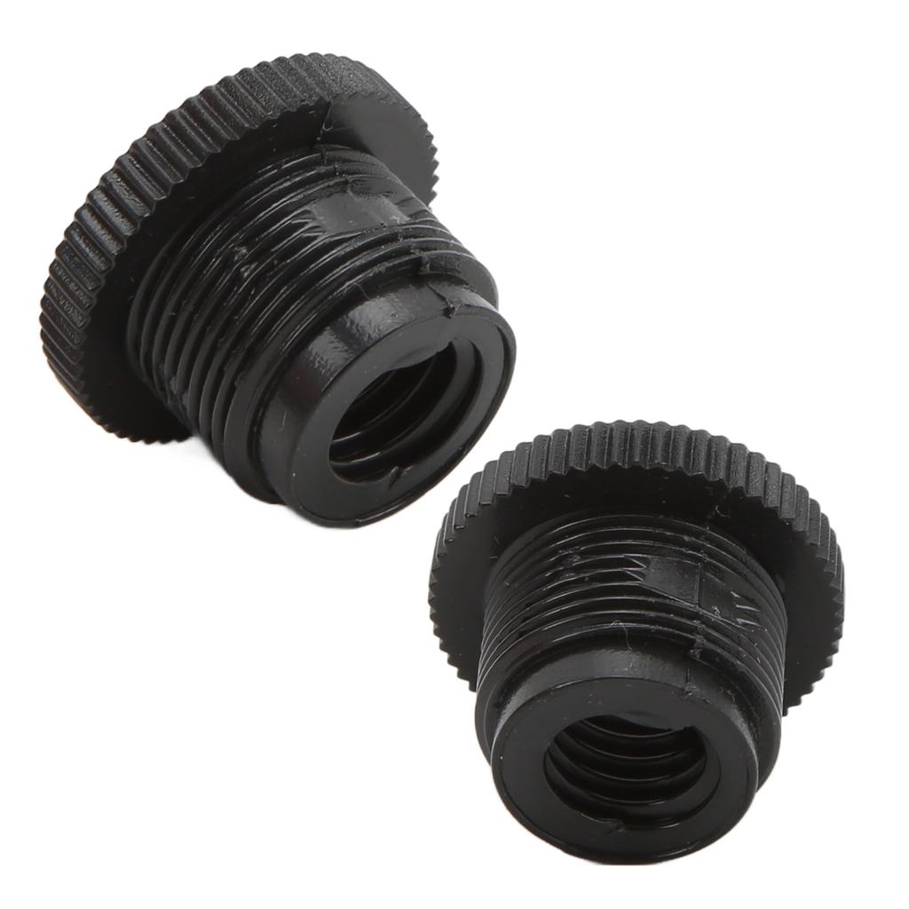 5Pcs Plastic 38in Female To 58in Male Screw Adapter for Mounts Boom Arms Microphone Stands