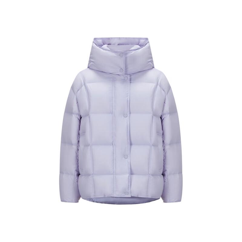 JOOZI ANNACO Icefield Series Purple Short Duck Down Jacket