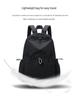 2025 Frühling Koreanischer Damen-Nylon-Rucksack: Trendy einfarbige lässige Schultasche für Schüler