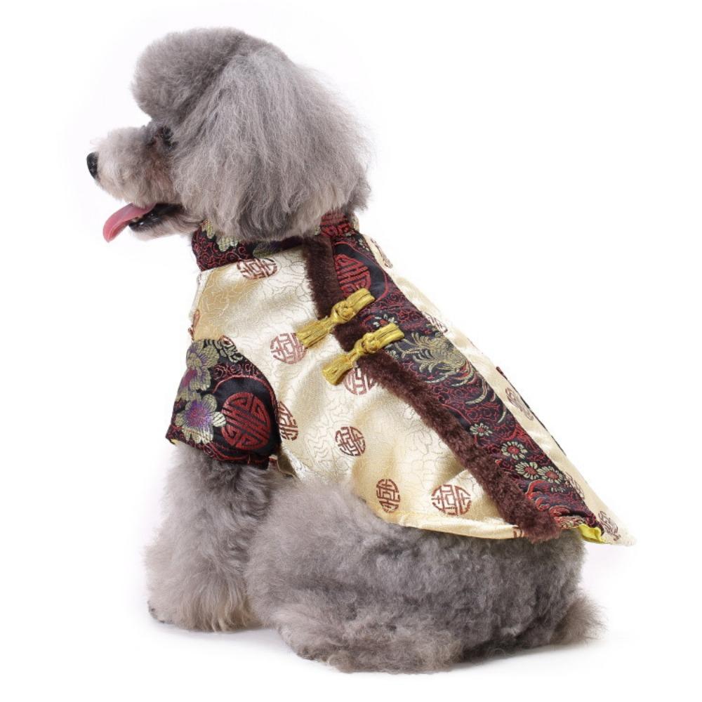 Tang suit pet clothes new Chinese groom wedding clothes cat dog universal wedding festive pet clothes