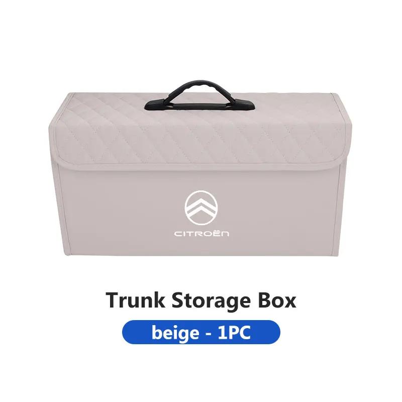 Car Trunk Storage Box Collapsible Cargo Boot Organiser Box For Citroen C5 C1 C2 C6 C4L DS3 DS4 DS5 C-Elysee Grand Berlingo aik256