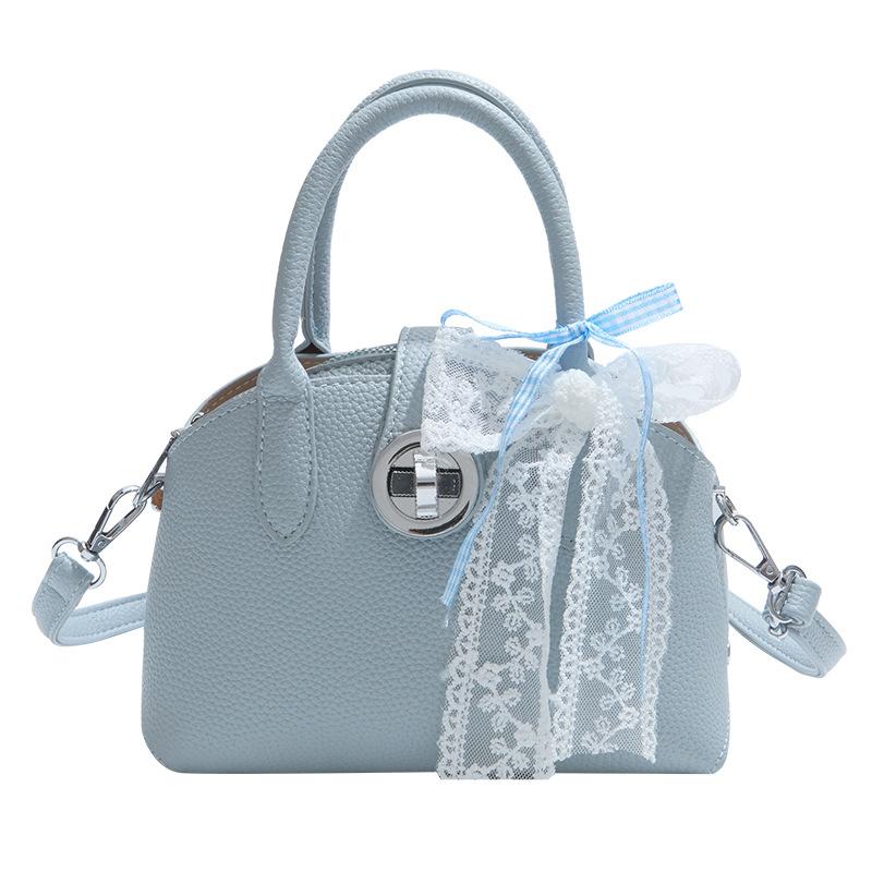 Spring and Summer Portable Small Square Bag Women's 2025 New Fashion Bow Shoulder Bag Premium Messenger Bag