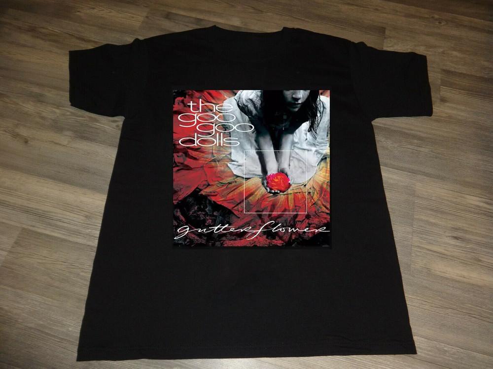 

The Goo Goo Dolls Gutterflower Men#039;s Black Tshirt Size S5XL MR548 Unisex T-Shirt XXXXL