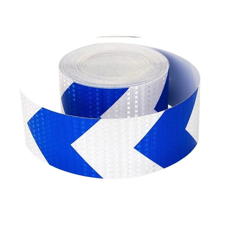 5x300cm Arrow Reflective Tape Car Sticker Safety Warning Mark Self Adhesive Tape