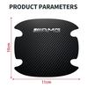 4Pcs Car Door Bowl Scratch Protective Sticker For Mercedes Benz AMG W204 W203 W205 W211 W212 W213 W201 W210 W124 Accessories