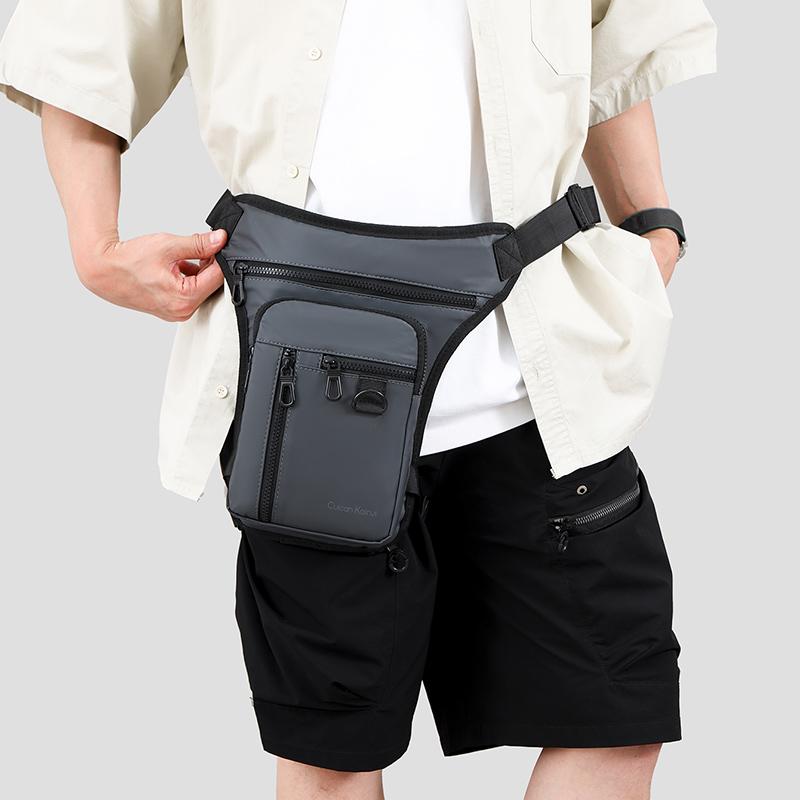 Tactical Travel Bag Waterproof Motorcycle Waist Leg Bag Outdoor Sports Casual Fanny Pack Men Hip Pack Riding Leg Side Bags