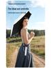 Custom Ultralight Sun & Rain Umbrella, Manual 3-Fold 6-Rib Parasol