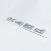 3D New Font Numbers Letters  for BMW 5Series E39 E60 E61 F10 F1 520d 523d 525d 530d 535d 540d ABS Emblem G30 Car Trunk Sticker