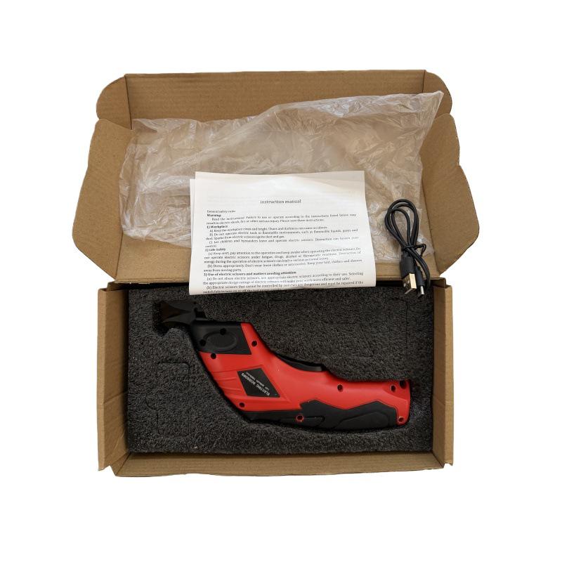 Lithium Rechargeable Electric Fabric Cutting Scissors - Handheld Sewing Shears