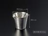 Yamako Stainless Steel Hammered Finish Bowl L 23995 Silver Single-Spouted