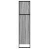 Bookshelf Grey Sonoma 60 x 30 x 121 cm Engineered Wood
