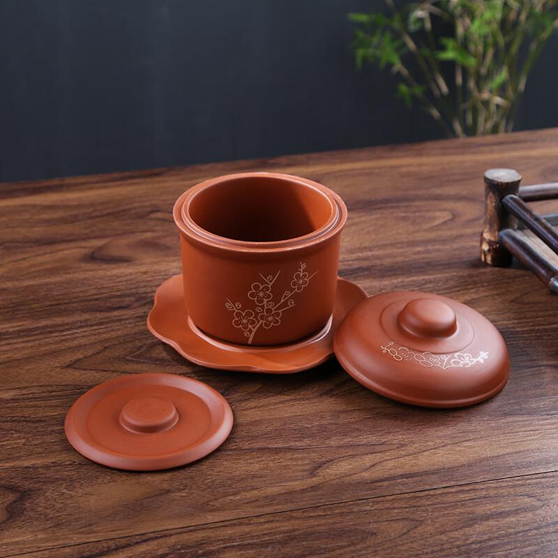 Purple Clay Stew Pot
