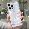 For iPhone 15 Pro Case Silicone Case For iPhone 13 Case iPhone 14 12 11 Pro Max XR XS X 7 8 SE Oil Painting Transparent Cover
