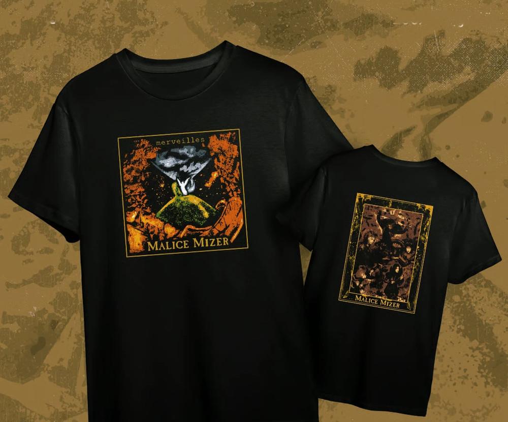 

2 Sides NEW Malice Mizer Band Tour Concert Cotton Black S5XL T Shirt AG908 Unisex T-Shirt XXXXL
