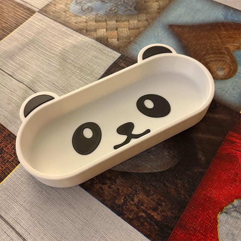 Carino Espositore per Occhiali Panda Gatto | Supporto Creativo & Decorazione Per Chi Porta gli Occhiali Facile da Pulire Accessorio da Scrivania