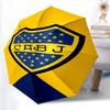 Printed Club Atlético Boca Juniors Printed Folding Umbrella,Outdoor,Leisure,And Travel Umbrella,Durable Umbrella Fabric,Birthday And Holiday Gift