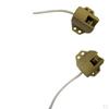 Pair of Ceramic Lampholders R7S Lampholder Base Halogen LED Socket