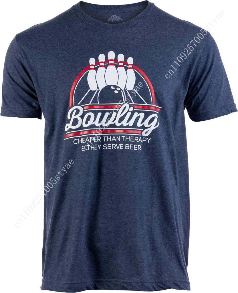 Bowling Night Tees Funny Bowler League TShirts Unisex Cotton T Shirt Fashion Shirts Short Sleeves