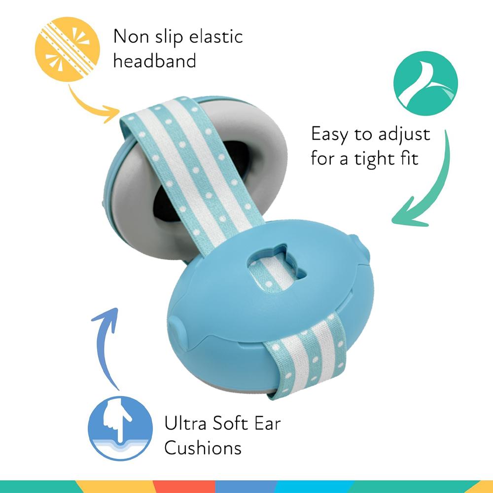 C10 Baby Earmuff Mini-headset Adjustable Noise-proof Ear Protection Kids' Outdoor Sleep and Airplane Anti-noise Earmuffs