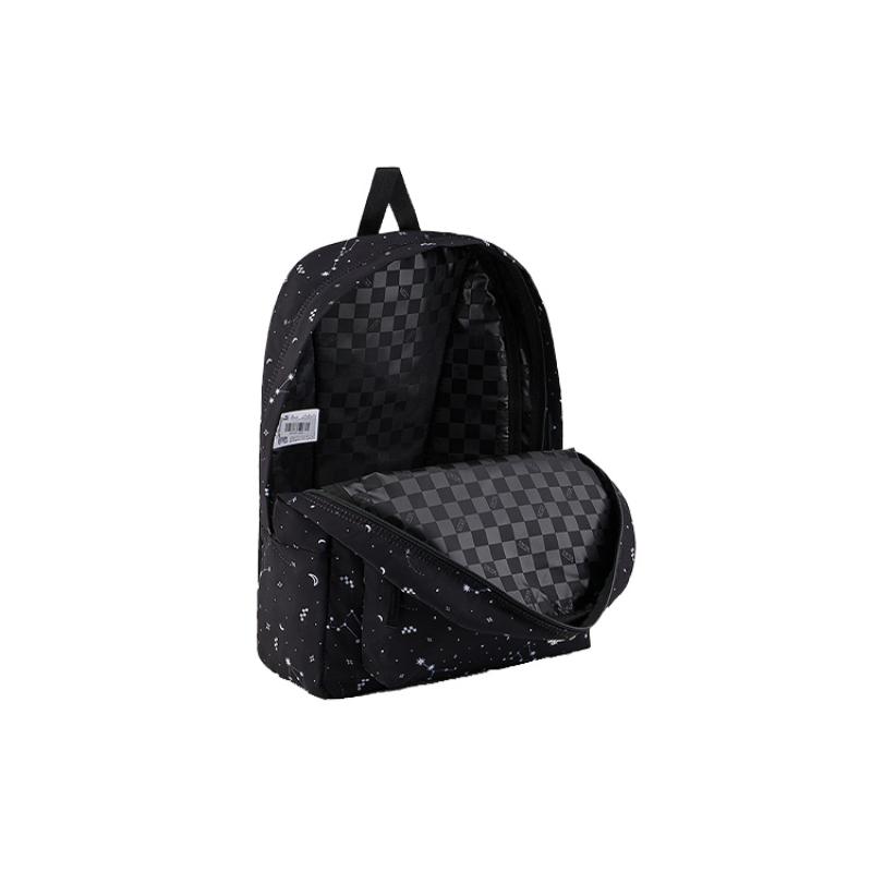 Vans Polyester Backpack Regular Unisex Black Vans VN00021MYWT
