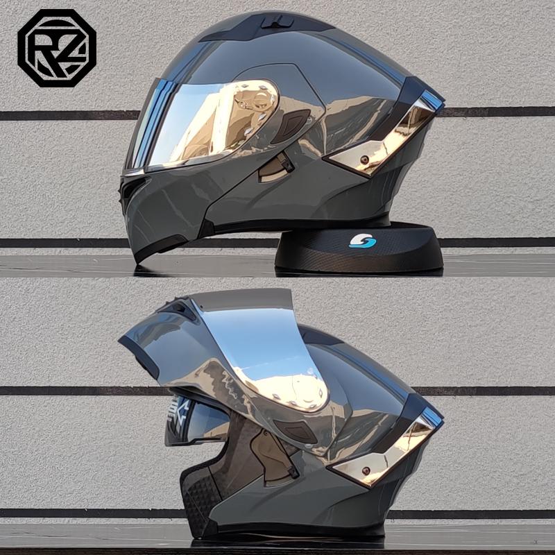 ORZ High Quality Modular Flip Helmet Double Lens Full Helmet Casco Para Motos Motorcycle Travel Half Full Helmet Casque Moto