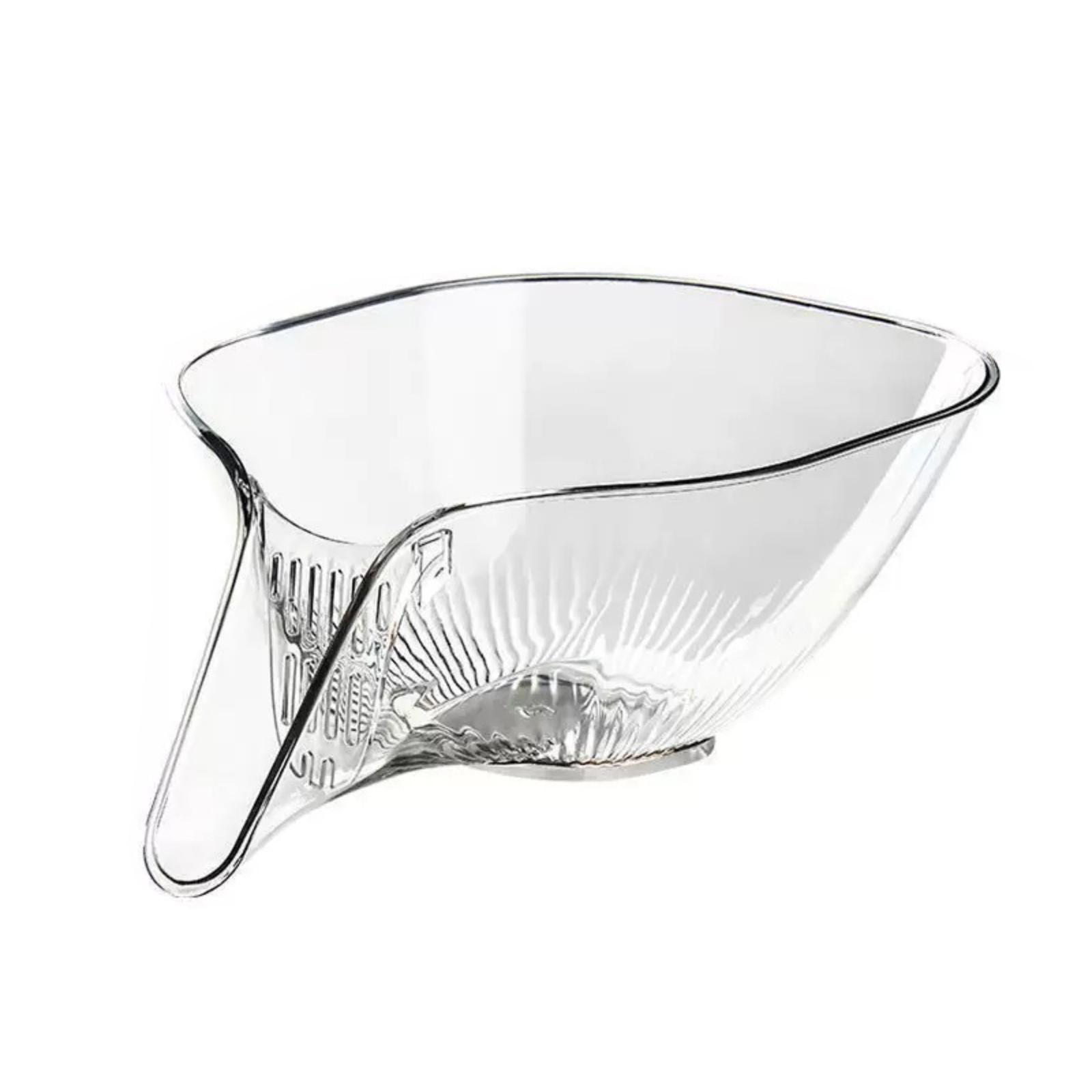 

Basket Multifunctional Household Sink Kitchen Net Creative Fruit Plate Vegetable Washing Basin Fruit Washing Bowl One Size