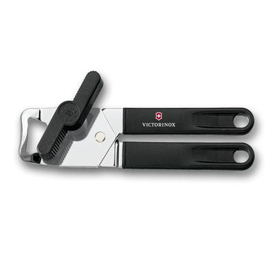 Can Manual Circular Blade with Bottle Easily Opens Can Lids Opener, Black, Opener, 7.6857.3,