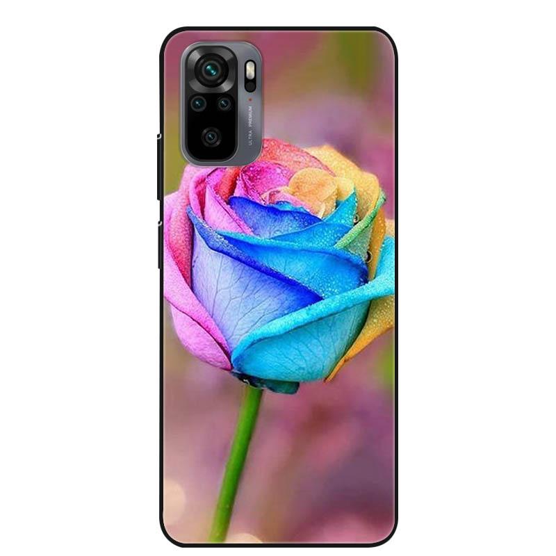 For Xiaomi Redmi Note 10s Case Shockproof Silicone Cartoon Soft Cover for Redmi Note 10 Pro Phone Cases Note10 4G 10T 5G 10 S