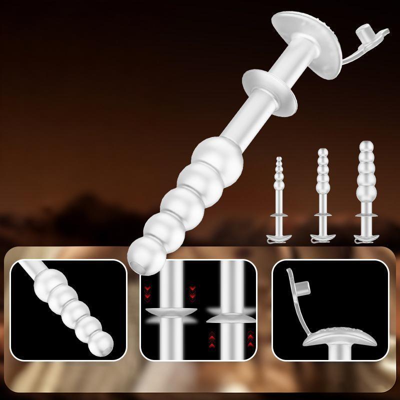 Silicone Penis Plug Hollow Urethral Sounding Sound Flexible Urethral Dilation Dilator Masturbation Penis Plug Sex Toys For Men