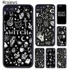 Krajews MAGIC Witchcraft Herb Witch Witchy Phone Case For iPhone 17 Air 16 15 14 11 12 13 Pro MAX Plus Cover Coque