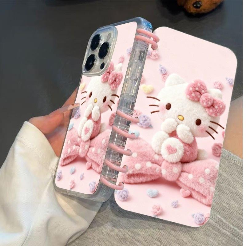 Cute doll kt cat apple 11 mobile phone case iPhone11 book 11promax notebook 11 anti-drop 11 soft