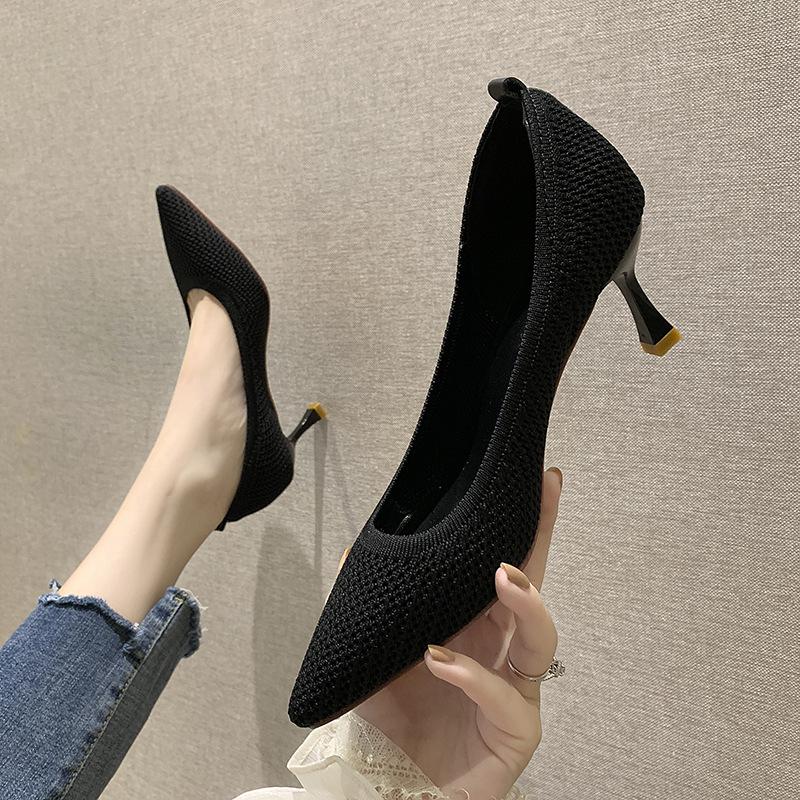 Mujeres Bombas Fiesta Boda Punta Dedo deldo delDo del Día Tacones Altos  Zapatos Rebaño Tacones Bajos Tacones Altos Mujeres Stilettos comprar a buen  precio — entrega gratuita, reseñas reales con fotos — Joom