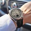 Wristwatch Business Watch for Men Quartz Clock Leather Watches