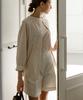 Noing Cotton Blending Half Pants (Cream)