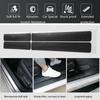 Car Door Sill Covers Protector Anti-Scratch Guard 3D Carbon Decoration Car Sill Guard Sill Panel Interior Mirrors 6