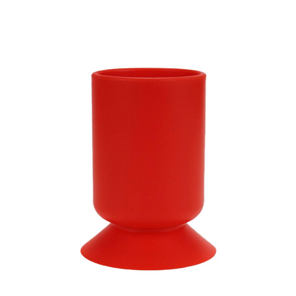 SW 6 Colors Silicone Pen Holder Desktop Storage Boxes Desk Pen Pencil Organizer Suction Cup Office Storage Stationery Holders