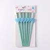 Heart Card Paper Straws for Valentine's Day Cocktail Party Decoration