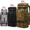 70l80l100loutdoor Rucksack Military Tactical Backpacks Camping Hiking Trek Bag