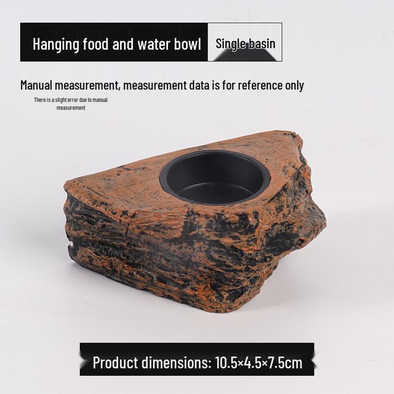 

Giant Eyelash Gecko Arboreal Suction Cup Food Dish for Fruit Puree