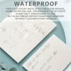 50sheets Transparent Sticky Note Pads Stickers Paper Clear Notepad Posits Waterproof Memo Pad