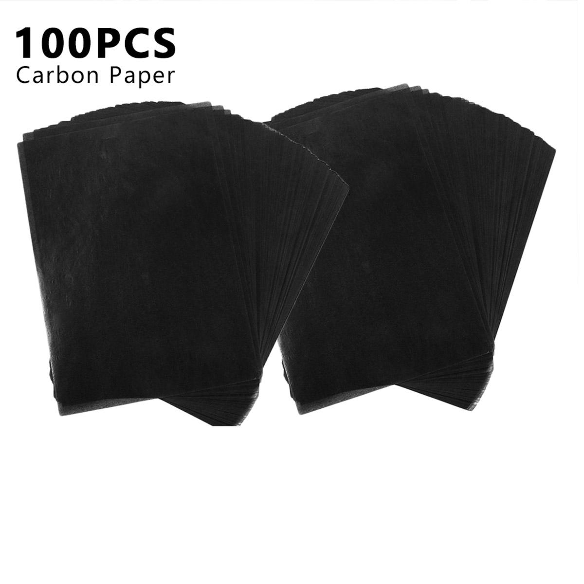 

Бумага А4 копировальная для обводки рисунка 100 листов Копировальная Дубликат Пишущая машинка Книга дубликатов чеков для рисования Креативность Дизайн чёрный