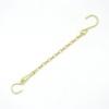 Silver Iron Decorative Chain For Indoor Outdoor Use Includes 20 S Hooks Easy Install Ceiling Decoration Hanger