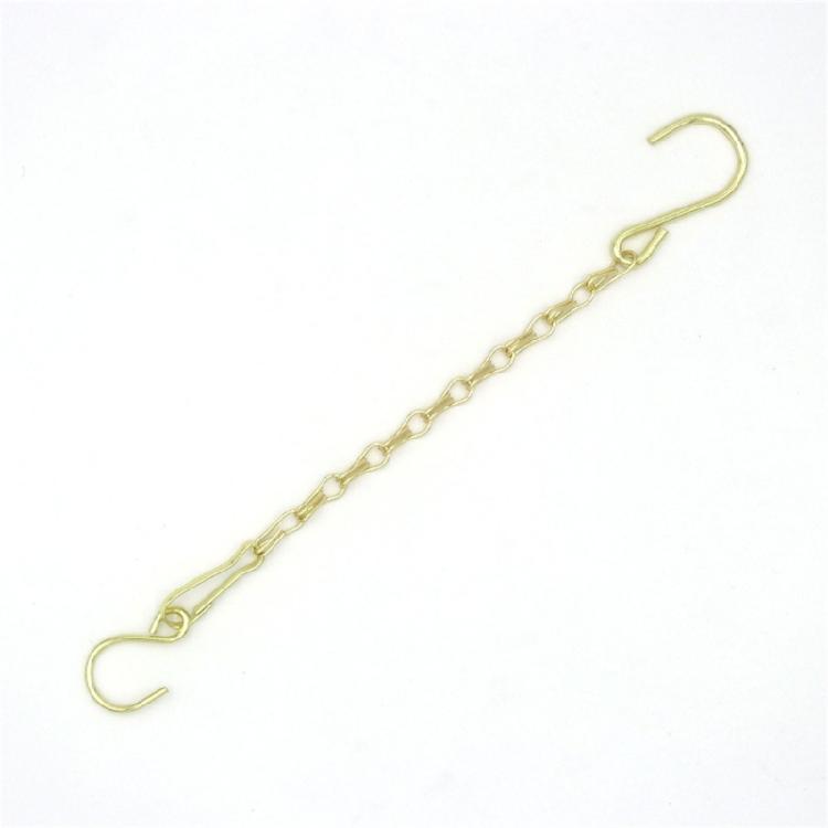 Silver Iron Decorative Chain For Indoor Outdoor Use Includes 20 S Hooks Easy Install Ceiling Decoration Hanger