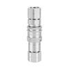 Hydraulic Quick Connect Coupler 3 8in Body 1 2in NPT Thread Flat Face Hydraulic Quick Connect Coupling for Water Gas