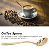Coffee Cupping Spoon Stainless Steel Milk Foam Dessert Cake Ice Crm Spoon